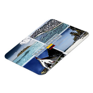San Andres - Colombia - Mosaic - Magnet