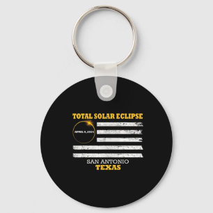 San Antonio 2024 Solar Eclipse 2024 040824 Eclipse Key Ring