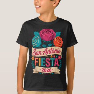 San antonio 2026 fiesta cinco de mayo texas cultur T-Shirt