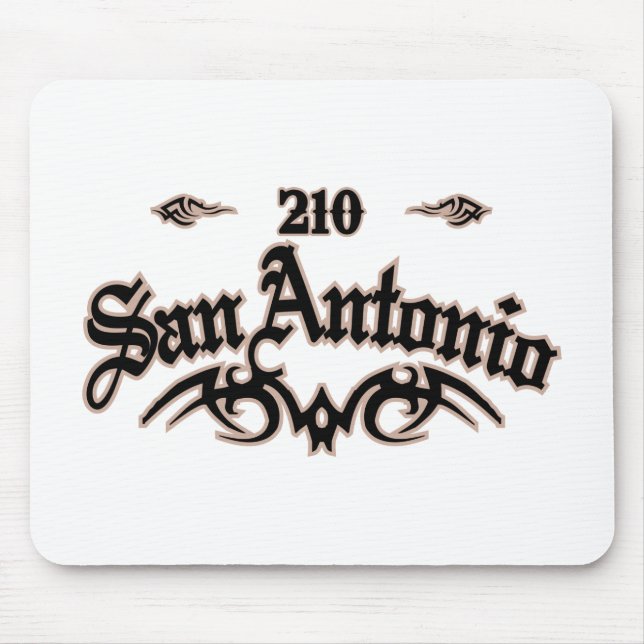 San Antonio 210 Mouse Mat (Front)