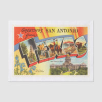 San Antonio #2 Texas TX Vintage Travel Souvenir