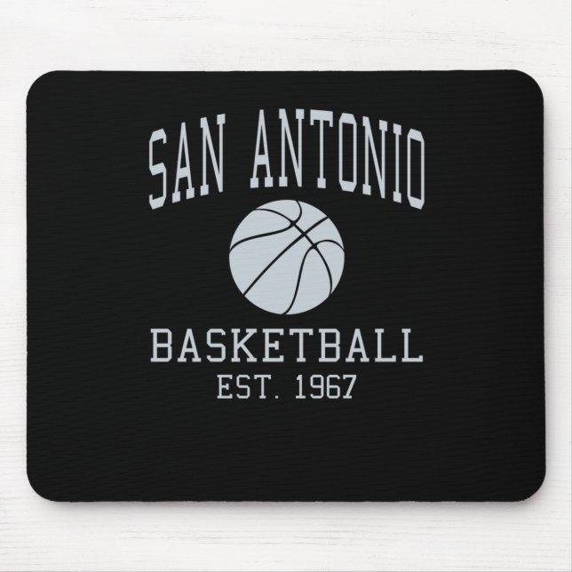 San Antonio Basketball  Mouse Mat (Front)