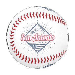 San Antonio City Texas United States Vintage USA Baseball