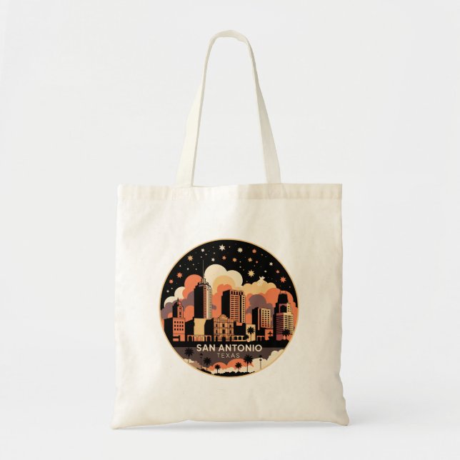San Antonio City Texas USA Minimalist Tote Bag (Front)
