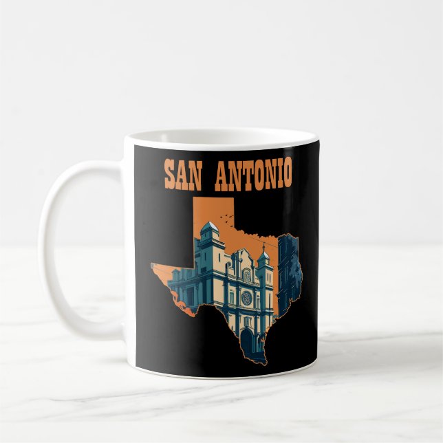San Antonio Coffee Mug (Left)