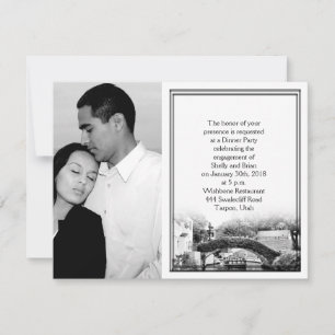 San Antonio Destination Wedding Engagement Invitation