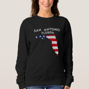 San Antonio Florida USA State America Travel Flori Sweatshirt