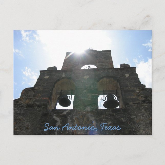San Antonio Mission Postcard (Front)