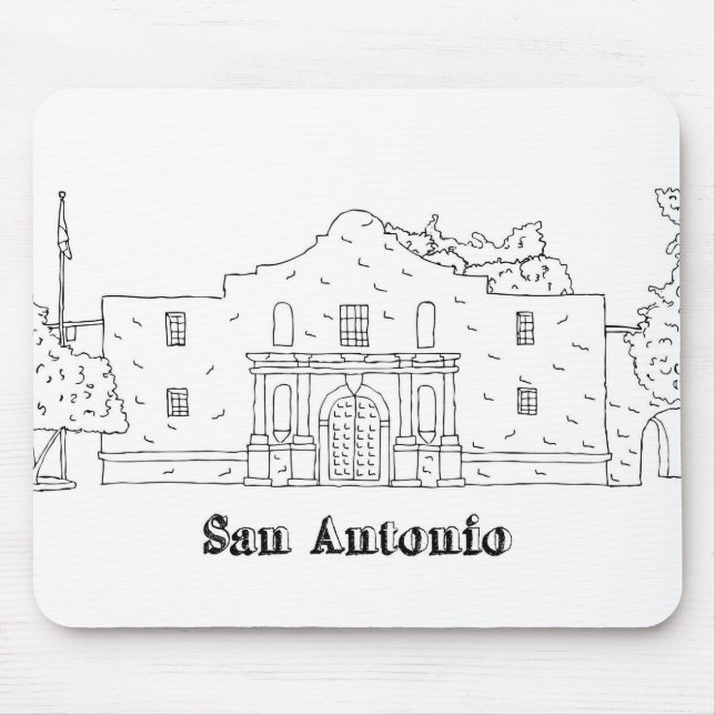 San Antonio Mouse Mat (Front)