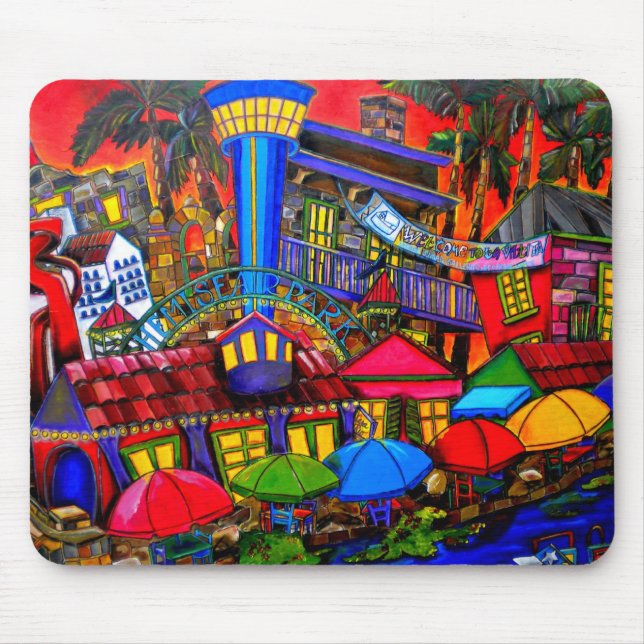san antonio mouse pad (Front)