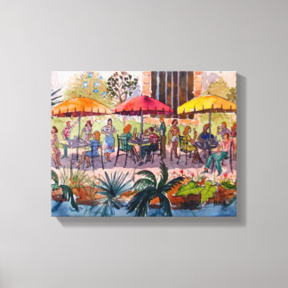 San Antonio River Walk Canvas Print