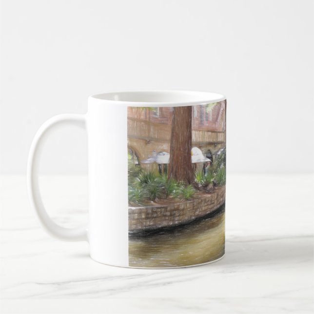 San Antonio River Walk Coffee Mug (Left)