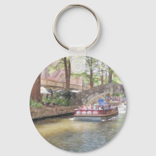 San Antonio River Walk Key Ring
