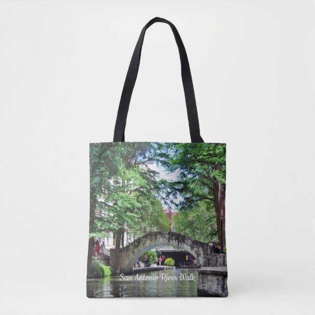 San Antonio River Walk Tote Bag (Front)