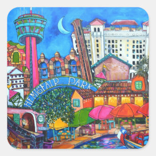 San Antonio Riverwalk sticker