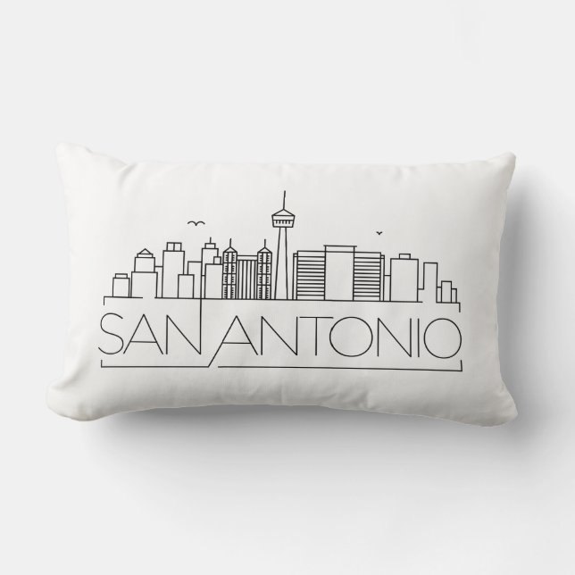 San Antonio Skyline Lumbar Cushion (Front)