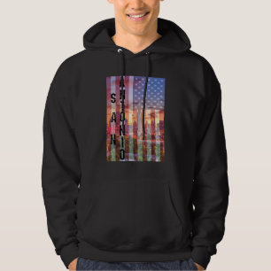 San Antonio Skyline Texas Hoodie