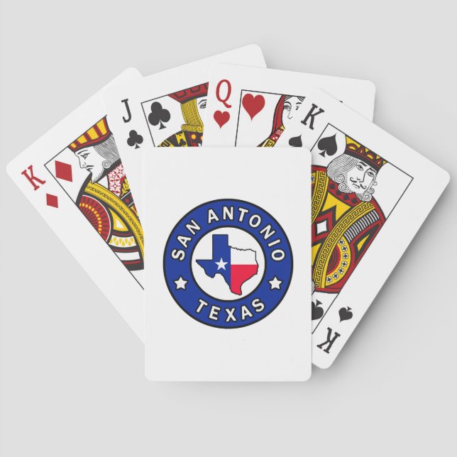 San Antonio Texas Playing Cards (Back)