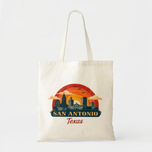 San Antonio Texas skyline Tote Bag