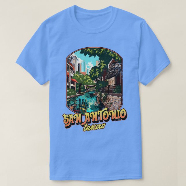 San Antonio Texas T-Shirt (Design Front)