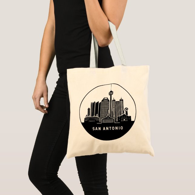 San Antonio Texas Tote Bag (Front (Product))