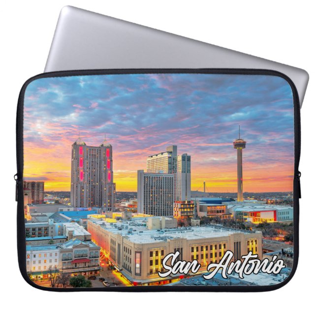 San Antonio, Texas, United States Laptop Sleeve (Front)