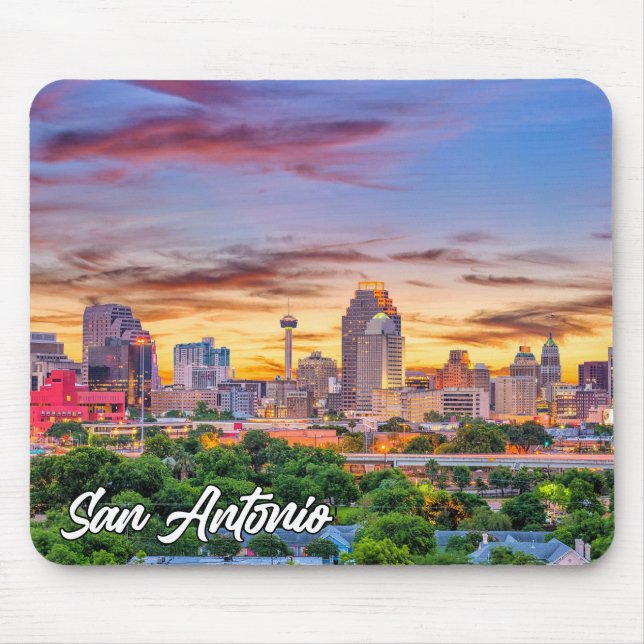 San Antonio, Texas, United States Mouse Mat (Front)
