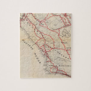 San Benito, Fresno, Monterey, San Luis Obispo Jigsaw Puzzle