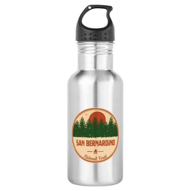 San Bernardino National Forest 532 Ml Water Bottle (Front)
