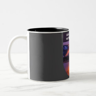 San Bernardino National Forest -California Two-Tone Coffee Mug
