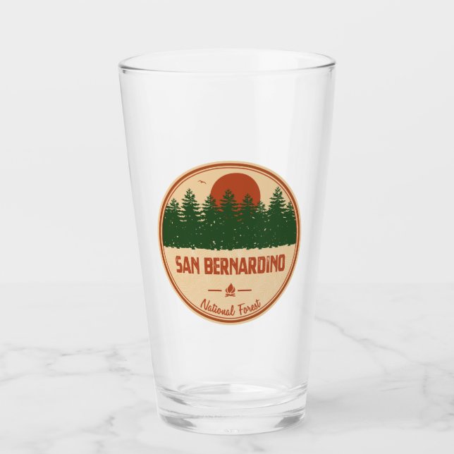 San Bernardino National Forest Glass (Front)