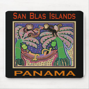 San Blas Islands Panama Mola Mouse Mat