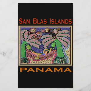 San Blas Islands Panama Mola Stationery