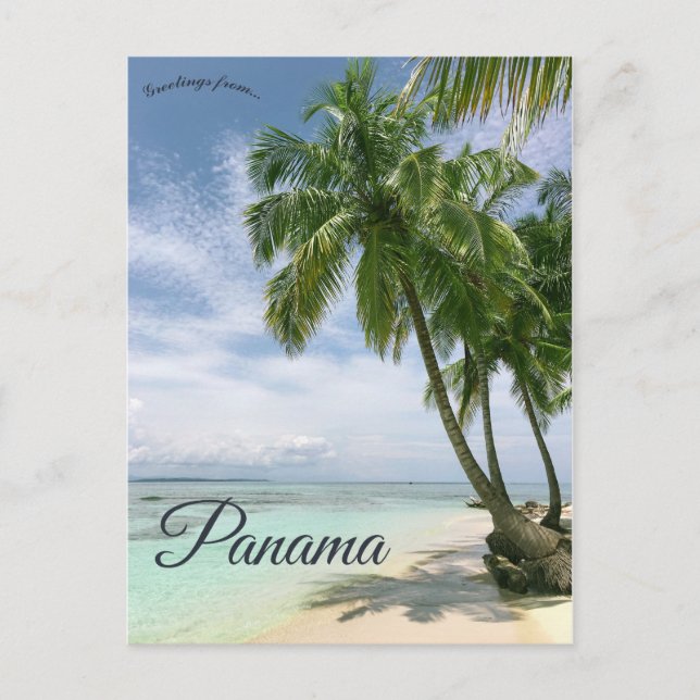 San Blas Islands Panama Postcard (Front)