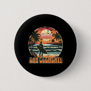 San Clemente _4 6 Cm Round Badge