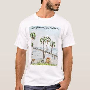 San Clemente Beach California T-Shirt