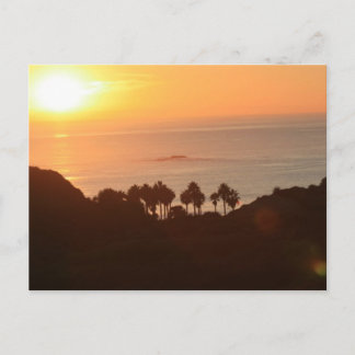 San Clemente Sunset Postcard