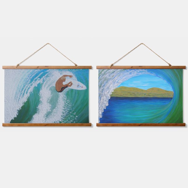 San clemente tunnel vision  hanging tapestry (Double)