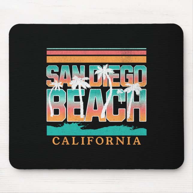 San Diego _1  Mouse Mat (Front)