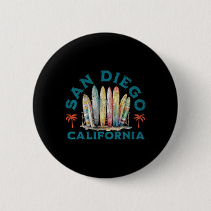 San Diego  6 Cm Round Badge