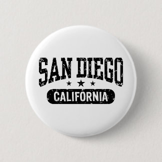San Diego 6 Cm Round Badge