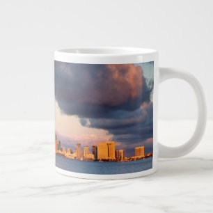 San Diego Bay City Skyline Large Coffee Mug