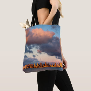 San Diego Bay City Skyline Tote Bag