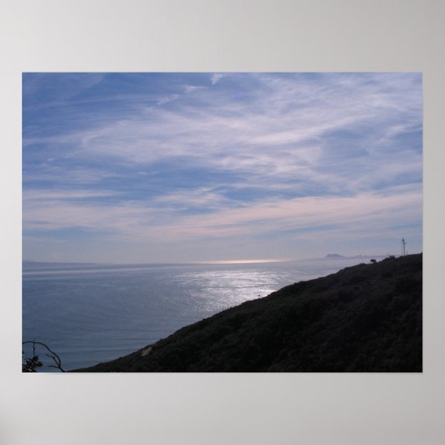 San Diego Bay near Coronado Poster (Front)