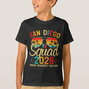 San Diego Beach CA Summer Vacation Family Trip T-Shirt