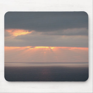 San Diego Beach Sunset Mouse Mat