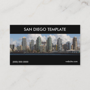 San Diego Business Card Template