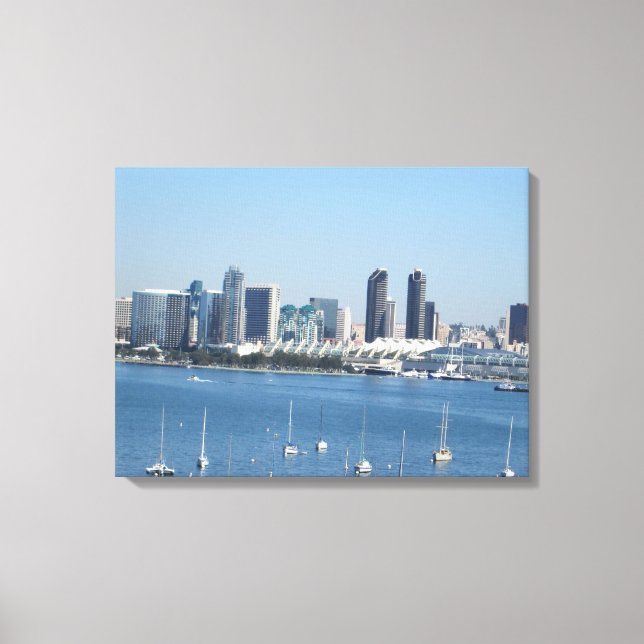 SAN DIEGO, CA #1 CANVAS PRINT (Front)
