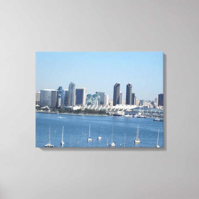 SAN DIEGO, CA #1 CANVAS PRINT (Front)