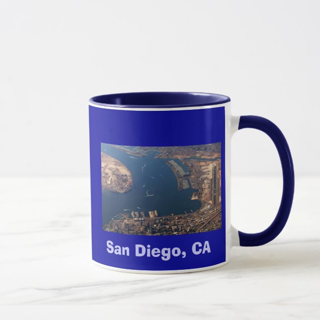San Diego, CA aerial, San Diego, CA Mug (Right)